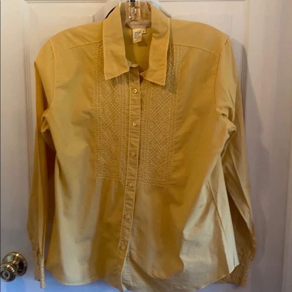 Territory Ahead women’s M button down shirt top